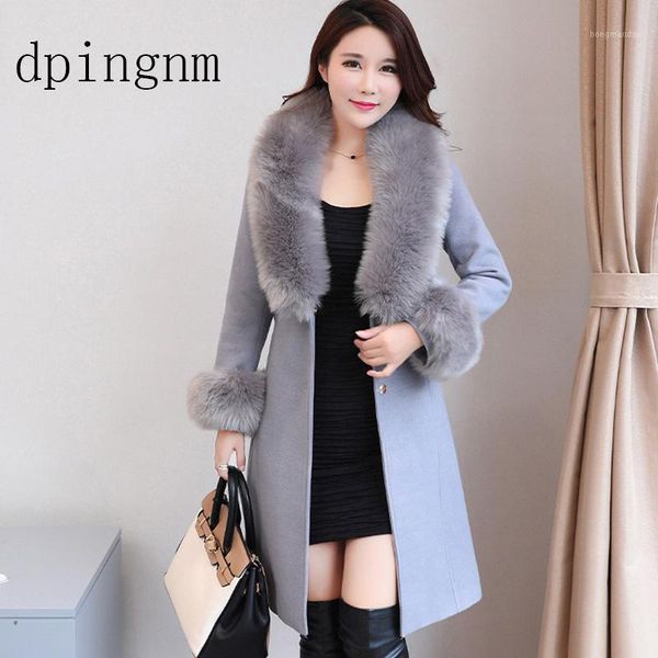 new autumn winter fashion casual women's khaki trench coat long outerwear loose clothes for lady with belt wool & blends1, Black
new autumn winter fashion casual women's khaki trench coat long outerwear loose clothes for lady with belt wool & blends1, Black