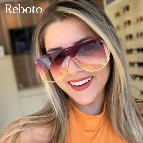 sunglasses fashion gradient women oversized brand designer vintage retro big frame ladies female shades, White;black
sunglasses fashion gradient women oversized brand designer vintage retro big frame ladies female shades, White;black
