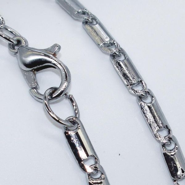 chains color retention width 3mm 18 inches tone stainless steel round bar chain necklace jewelry party gift, Silver
chains color retention width 3mm 18 inches tone stainless steel round bar chain necklace jewelry party gift, Silver
