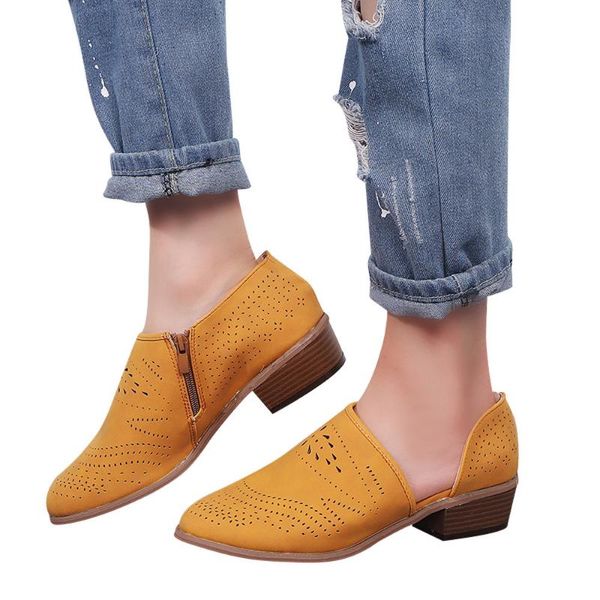 thick heel shoes women brogue shoes leather pointed toe oxford hollow women pink yellow casual mujer plus size 35-43, Black
thick heel shoes women brogue shoes leather pointed toe oxford hollow women pink yellow casual mujer plus size 35-43, Black