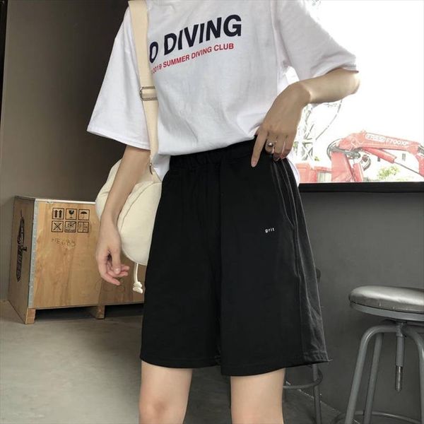 shorts trousers summer thin section 2019 summer new sports jogging hit color casual loose korean version of the tide, White;black
shorts trousers summer thin section 2019 summer new sports jogging hit color casual loose korean version of the tide, White;black