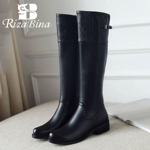 boots rizabina knight women round toe side zipper flats shoes knee high winter warm footwear size 34-411, Black
boots rizabina knight women round toe side zipper flats shoes knee high winter warm footwear size 34-411, Black