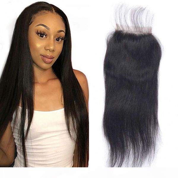 4x4 lace closure with baby hair middle three part malaysian virgin human hair straight closures, Black;brown
4x4 lace closure with baby hair middle three part malaysian virgin human hair straight closures, Black;brown