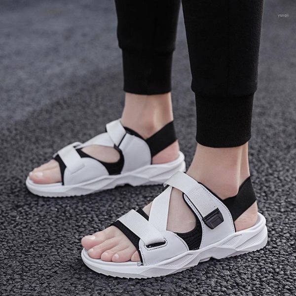 sandals 2021 summer shoes men thick sole flat man beach holiday non-slip black white red ka23221
sandals 2021 summer shoes men thick sole flat man beach holiday non-slip black white red ka23221