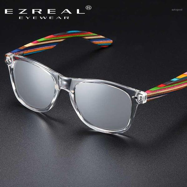 sunglasses ezreal polarized pc frame with wooden legs for men or women color temples1, White;black
sunglasses ezreal polarized pc frame with wooden legs for men or women color temples1, White;black