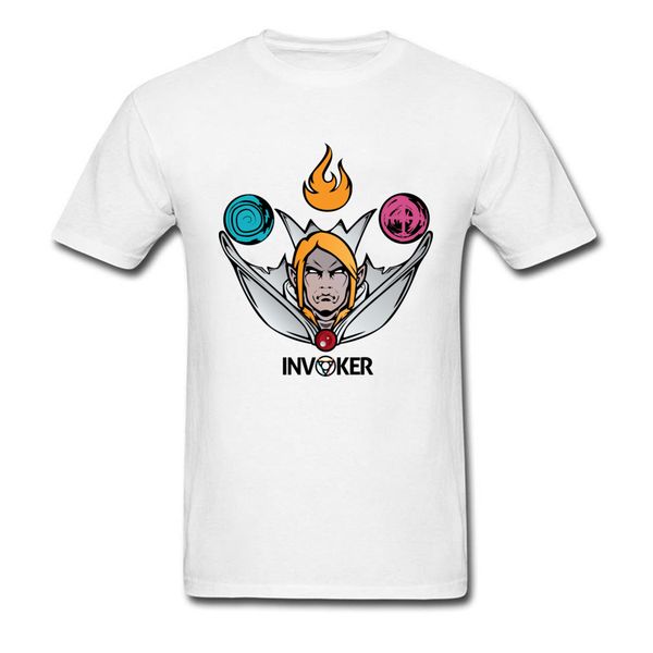 спорт invoker 2 аниме косплей футболки смешные mens лета tshirts customized чистый хлопок t-shirt видео game show tops футболку