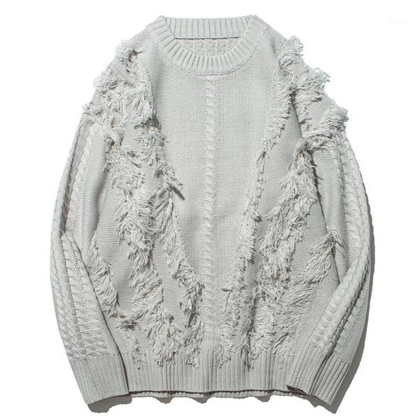 men hip hop knitted jumper sweaters irregular tassels design streetwear harajuku winter knitwear fashion casual loose pullovers1, White;black
men hip hop knitted jumper sweaters irregular tassels design streetwear harajuku winter knitwear fashion casual loose pullovers1, White;black
