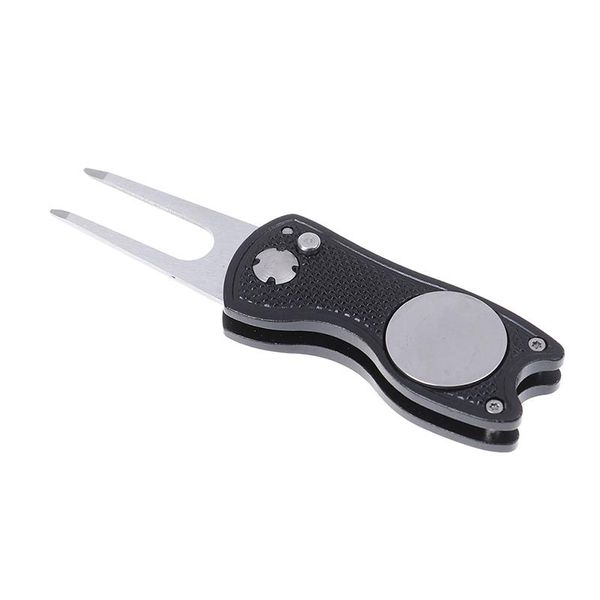 foldable golf divot tool with ball marker pitch groove cleaner putting green fork pitchfork accessories training aids
foldable golf divot tool with ball marker pitch groove cleaner putting green fork pitchfork accessories training aids