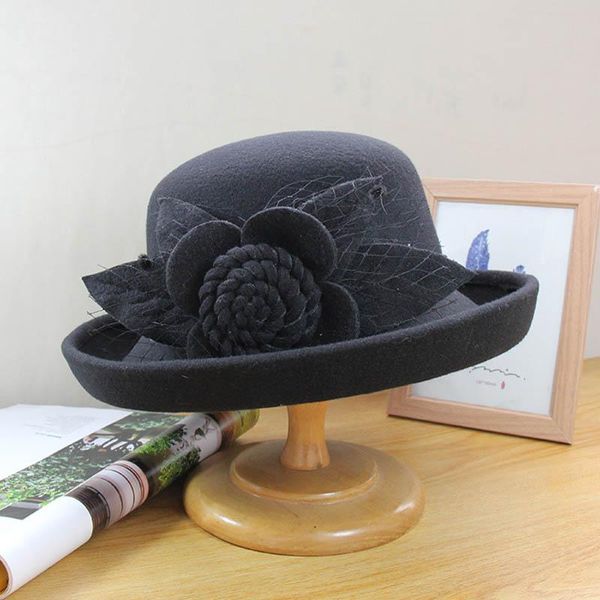 stingy brim hats fibonacci for women elegant fascinators blend wool fedora hat winter black ladies felt bowler cap chapeau, Blue;gray
stingy brim hats fibonacci for women elegant fascinators blend wool fedora hat winter black ladies felt bowler cap chapeau, Blue;gray