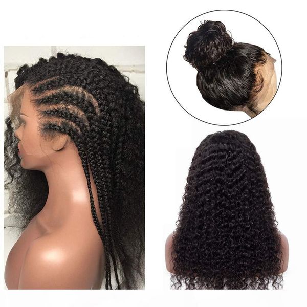 360 lace frontal wig brazilian virgin hair curly straight 360 full lace frontal human hair wigs pre plucked with baby hair, Black;brown
360 lace frontal wig brazilian virgin hair curly straight 360 full lace frontal human hair wigs pre plucked with baby hair, Black;brown