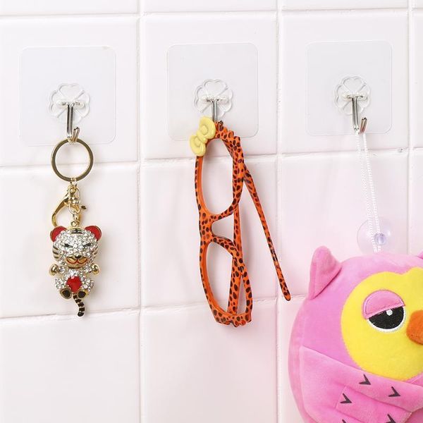 hooks & rails 4pcs transparent self-adhesive wall hook for clothes towel bathroom hanger kitchen accessories home decoration.1
hooks & rails 4pcs transparent self-adhesive wall hook for clothes towel bathroom hanger kitchen accessories home decoration.1