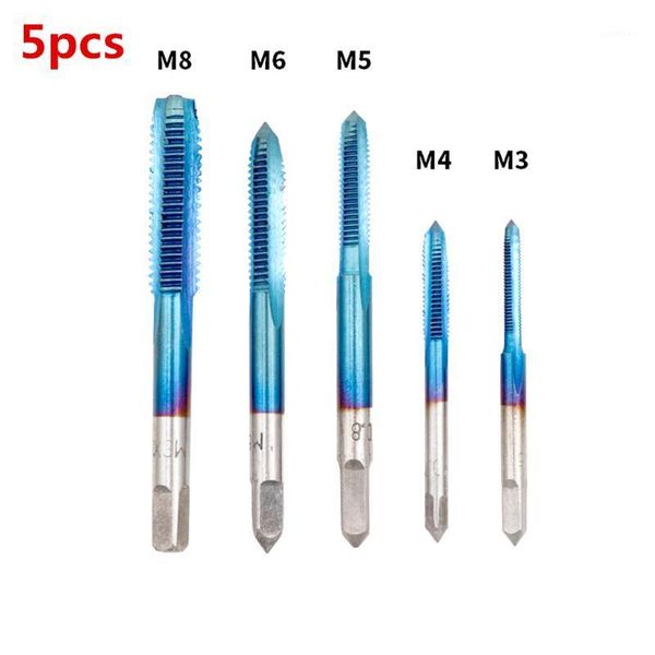 5pcs high speed steel nano blue coated straight groove tap bearing steel thread spiral screw metric composite tap drill bit1
5pcs high speed steel nano blue coated straight groove tap bearing steel thread spiral screw metric composite tap drill bit1