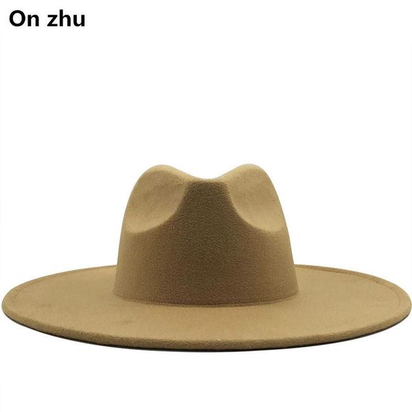fashion 9.5cm wide brim big coffee color british style winter wool solid classic fedoras cap men women panama jazz hat fedoras, Blue;gray
fashion 9.5cm wide brim big coffee color british style winter wool solid classic fedoras cap men women panama jazz hat fedoras, Blue;gray