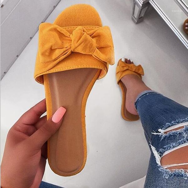 slippers send female 2021 fashion solid color flat bottom bow women sandals ladies beach slippers1, Black
slippers send female 2021 fashion solid color flat bottom bow women sandals ladies beach slippers1, Black