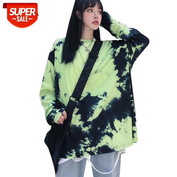 women tie dye tshirt harajuku long sleeve female t-shirts o-neck loose tshirts lady spring autumn woman t shirt basic #1p0g, White
women tie dye tshirt harajuku long sleeve female t-shirts o-neck loose tshirts lady spring autumn woman t shirt basic #1p0g, White