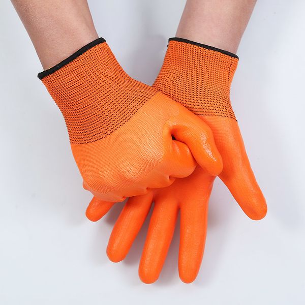 with newcoated dipped labor glue, gloves protection wear-resistant, all full hung plastic waterproof rubber, thickened
with newcoated dipped labor glue, gloves protection wear-resistant, all full hung plastic waterproof rubber, thickened