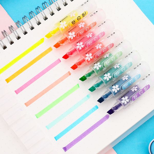 8pcs/lot cute connectable mildliner highlighters art supplies highlighter pens pastel markers fluorescent pen drawing 04449
8pcs/lot cute connectable mildliner highlighters art supplies highlighter pens pastel markers fluorescent pen drawing 04449