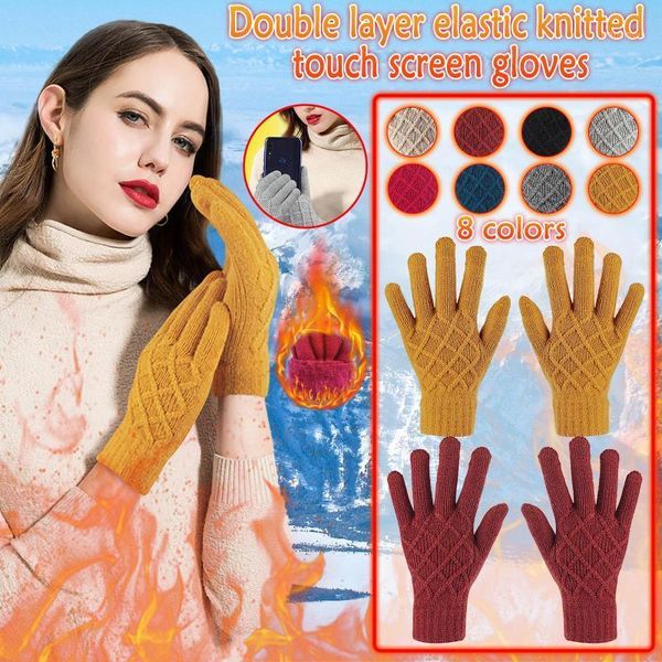 solid mittens women' winter gloves for men pineapple flower gloves warm touchscreen cold-proof knitted glovesfull finger1, Blue;gray
solid mittens women' winter gloves for men pineapple flower gloves warm touchscreen cold-proof knitted glovesfull finger1, Blue;gray