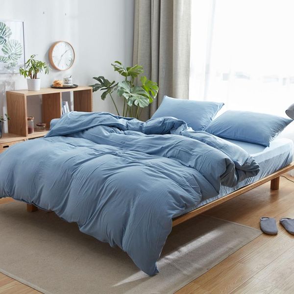 100% cotton quality jersey knitted bedclothes 4pcs king size fitted bed sheet solid color pastel blue bedding sets
100% cotton quality jersey knitted bedclothes 4pcs king size fitted bed sheet solid color pastel blue bedding sets