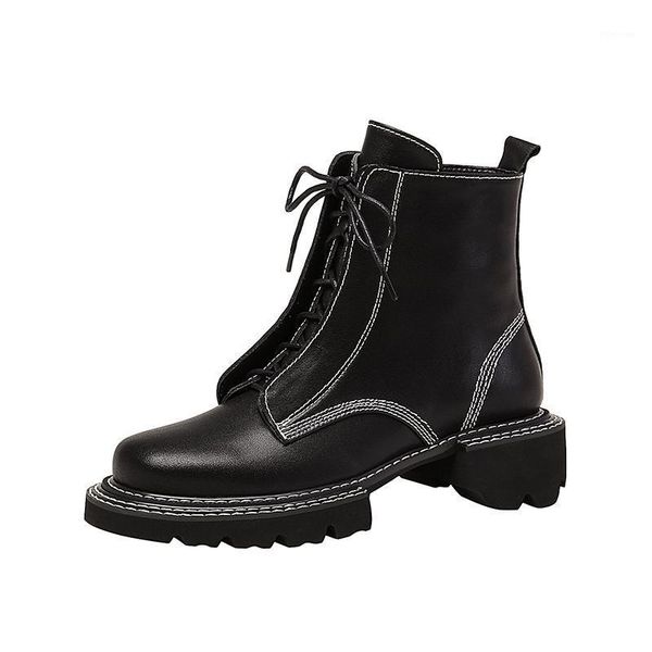 boots 2021 autumn winter women ankle genuine leather cross tied chunky heels pumps retro working office lady shoes woman1, Black
boots 2021 autumn winter women ankle genuine leather cross tied chunky heels pumps retro working office lady shoes woman1, Black
