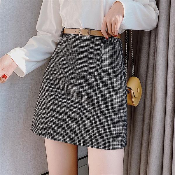 winter casual plaid mini a line women skirt korean empire sashes cute vouge skirts sweet vintage high waist kawaii skirt, Black
winter casual plaid mini a line women skirt korean empire sashes cute vouge skirts sweet vintage high waist kawaii skirt, Black