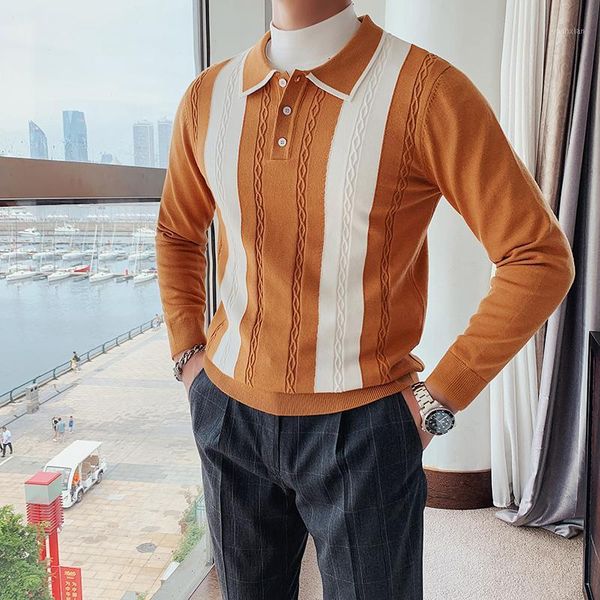 autumn winter sweater men fashion 2020 patchwork color long sleeve men casual sweaters turn down collar pullovers ropa de hombre1, White;black
autumn winter sweater men fashion 2020 patchwork color long sleeve men casual sweaters turn down collar pullovers ropa de hombre1, White;black
