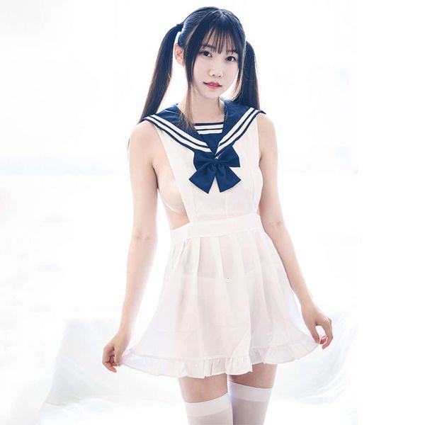 sailor's two dimensional lingerie drs suit lovely bareback maid apron ruffled nightdrs, Black;white
sailor's two dimensional lingerie drs suit lovely bareback maid apron ruffled nightdrs, Black;white