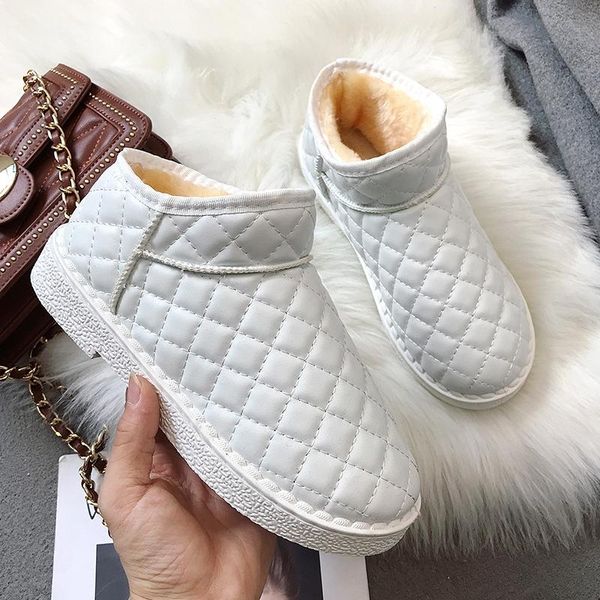 мода flat snow boots женщин 2020 мода педали solid colors хлопок обувь зима plus velvet pu leather short boots keep warm, Black
мода flat snow boots женщин 2020 мода педали solid colors хлопок обувь зима plus velvet pu leather short boots keep warm, Black