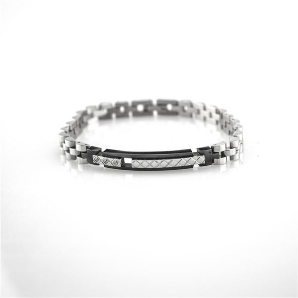 link, chain simple cnc inlaid cubic zirconia jewelry watch armband pulseras birthday gifts trendy stainless steel bracelet for women, Black
link, chain simple cnc inlaid cubic zirconia jewelry watch armband pulseras birthday gifts trendy stainless steel bracelet for women, Black