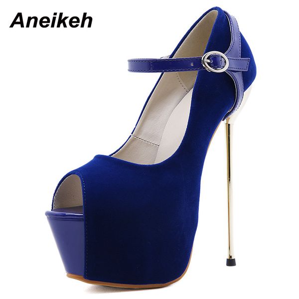 aneikeh new spring fashion women's pumps 2021 thin heels flock peep toe buckle strap mary janes platform wedding shallow c0129, Black
aneikeh new spring fashion women's pumps 2021 thin heels flock peep toe buckle strap mary janes platform wedding shallow c0129, Black