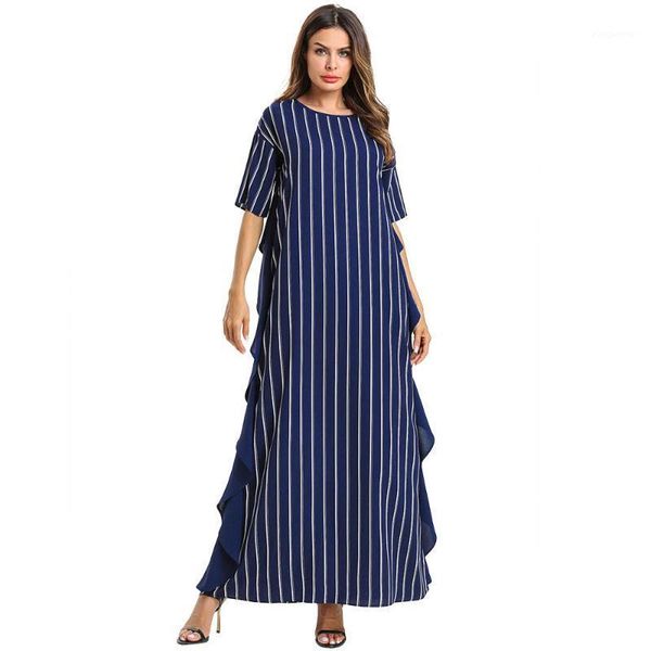turkey muslim abaya dress women loose short sleeve ruffle a-line hijab vestidos striped dubai robe kimono caftan moroccan kaftan1, Red
turkey muslim abaya dress women loose short sleeve ruffle a-line hijab vestidos striped dubai robe kimono caftan moroccan kaftan1, Red