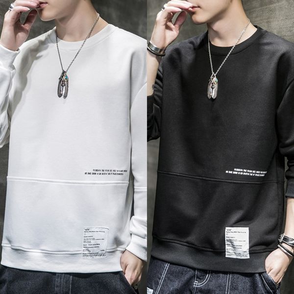 pduea new t-shirt sweater uy9wg long-sleeved 2020 men's youth loose korean fashion fashion casual clothes autumn sweater for men t-shir, Black
pduea new t-shirt sweater uy9wg long-sleeved 2020 men's youth loose korean fashion fashion casual clothes autumn sweater for men t-shir, Black