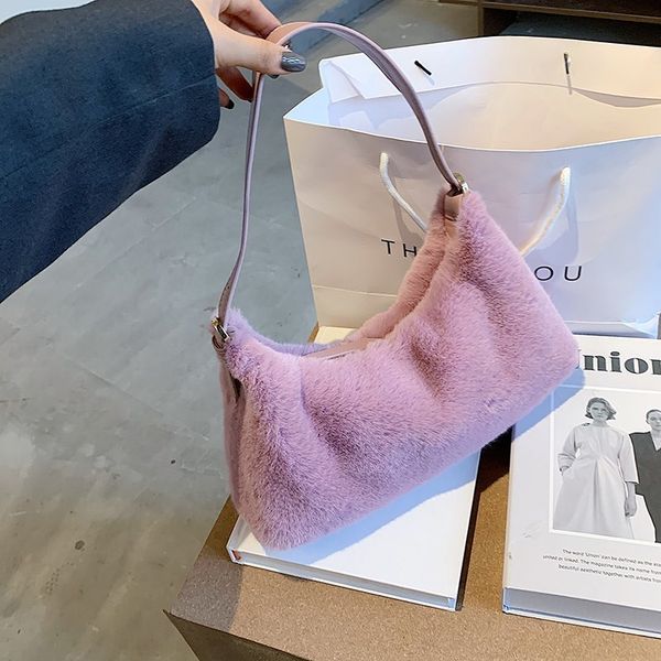 velour winter underarm bag designer women's plush shoulder bags small soft faux fur hobo handbag lady halfmoon purse bags 2020 c1223
velour winter underarm bag designer women's plush shoulder bags small soft faux fur hobo handbag lady halfmoon purse bags 2020 c1223