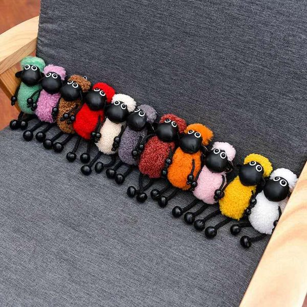 south korea's new creative cute lamb doll pendant real wool velvet car key chain school bag ornaments men and women trend 15cm 
south korea's new creative cute lamb doll pendant real wool velvet car key chain school bag ornaments men and women trend 15cm