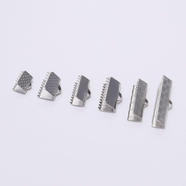 30pcs stainless steel crimp end bead buckle tip clasp cord flat cover clasps diy necklace bracelet connectors for jewelry making h bbywxw, Silver
30pcs stainless steel crimp end bead buckle tip clasp cord flat cover clasps diy necklace bracelet connectors for jewelry making h bbywxw, Silver