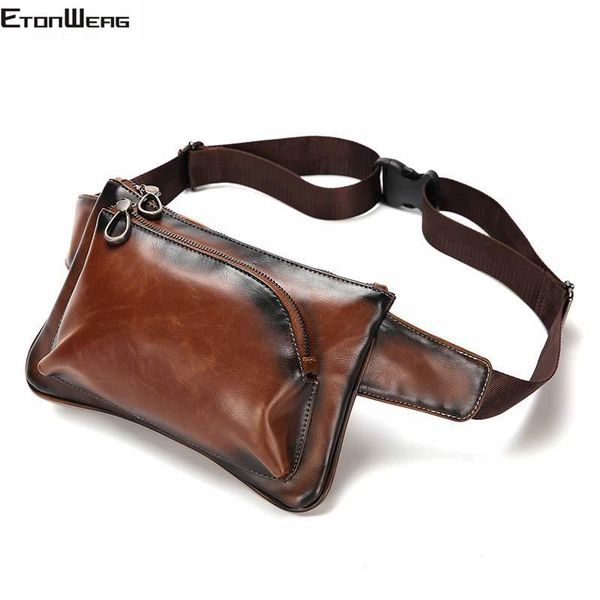 men's vintage chest bag waterproof pu leather waist bag male oil wax waist pack small casual messenger retro man purse
men's vintage chest bag waterproof pu leather waist bag male oil wax waist pack small casual messenger retro man purse