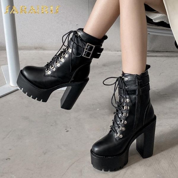 boots sarairis 2021 arrivals cross-tied comfy motorcycle woman shoes high heels buckle trendy luxury boot ladies, Black
boots sarairis 2021 arrivals cross-tied comfy motorcycle woman shoes high heels buckle trendy luxury boot ladies, Black
