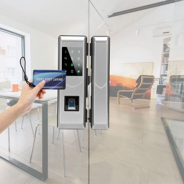 smart fingerprint password ic card keyless digital security glass door lock opener smart keyless lock fingerprint access control system
smart fingerprint password ic card keyless digital security glass door lock opener smart keyless lock fingerprint access control system