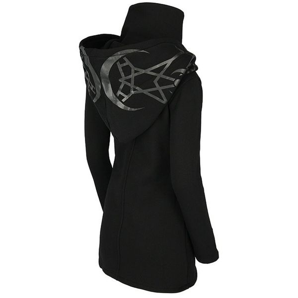 gothic punk pullover hoodies women long sleeve hooded sweatshirt zipper coat autumn winter female casual hoodie oversized hoody 201203, Black
gothic punk pullover hoodies women long sleeve hooded sweatshirt zipper coat autumn winter female casual hoodie oversized hoody 201203, Black