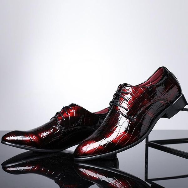 dress shoes men formal leather pointed toe footwear for lace-up pu plus size 45-48 zapato hombre, Black
dress shoes men formal leather pointed toe footwear for lace-up pu plus size 45-48 zapato hombre, Black