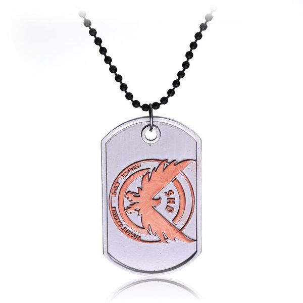pendant necklaces game jewelry tom clancy's the division agent shd logo dog tag necklace with black beads chain for fans gift -30, Silver
pendant necklaces game jewelry tom clancy's the division agent shd logo dog tag necklace with black beads chain for fans gift -30, Silver