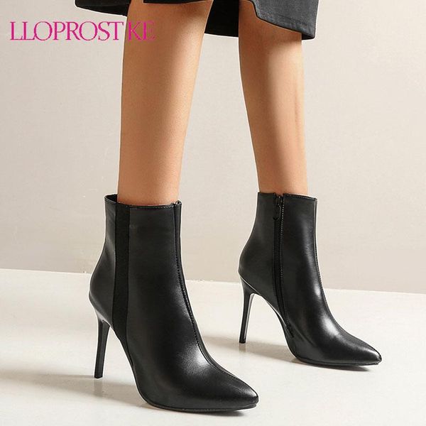 Lloprost ke 2021 Thin High Heel Autumn Winter Ankle Boots PU Leather Ladies Pumps Zipper Fashion Pointed Toe Women Shoes Size, Black
Lloprost ke 2021 Thin High Heel Autumn Winter Ankle Boots PU Leather Ladies Pumps Zipper Fashion Pointed Toe Women Shoes Size, Black