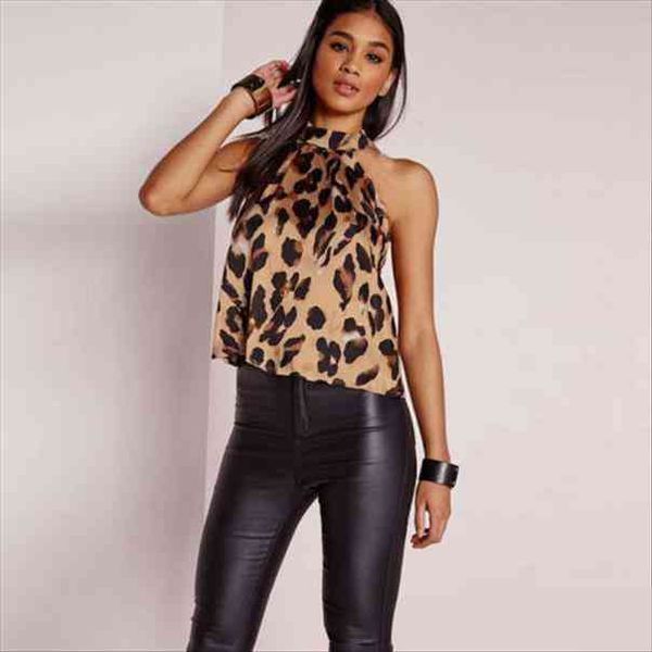 meihuida fashion womens shirts sleeveless leopard print blouses ladies halter shirt blusas camisas mujer, White
meihuida fashion womens shirts sleeveless leopard print blouses ladies halter shirt blusas camisas mujer, White