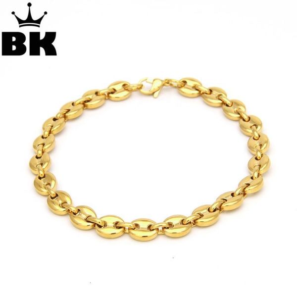 king stainless link the bling steel 8mm mariner chain bracelet gold silver color plated mens 22.5cm jewelry lobster clas
king stainless link the bling steel 8mm mariner chain bracelet gold silver color plated mens 22.5cm jewelry lobster clas