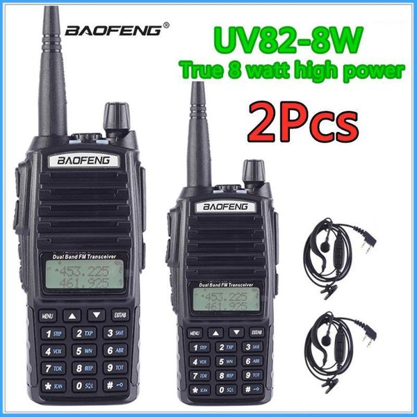 walkie talkie 2pcs 8w baofeng uv-82 dual band vhf uhf transceiver hunting portable cb ham radio 10km uv82 two way radio1
walkie talkie 2pcs 8w baofeng uv-82 dual band vhf uhf transceiver hunting portable cb ham radio 10km uv82 two way radio1