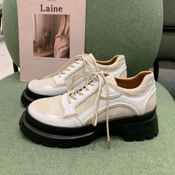 fashion platform loafers personalized women the latest spring ladies flat shoes british style thick bottom sneakers 18u1, Black
fashion platform loafers personalized women the latest spring ladies flat shoes british style thick bottom sneakers 18u1, Black