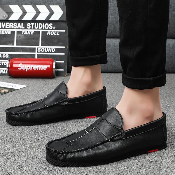 2020 fashion loafers men black white split leather slip-on mens casual shoes soft comfortable male footwear shoes soulier homme
2020 fashion loafers men black white split leather slip-on mens casual shoes soft comfortable male footwear shoes soulier homme