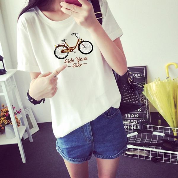 adff4 и пуловер велосипед и bicyclesummer новый универсал женщин свободный велосипед корейский велоспорт короткий рукав футболка girlspullov, White
adff4 и пуловер велосипед и bicyclesummer новый универсал женщин свободный велосипед корейский велоспорт короткий рукав футболка girlspullov, White