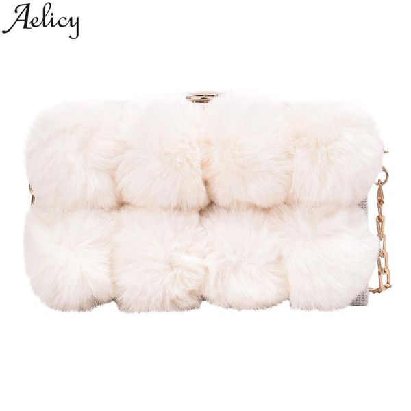 aelicy shoulder bags women's fashion casual personality winter plush solid color diagonal cross chain bag
aelicy shoulder bags women's fashion casual personality winter plush solid color diagonal cross chain bag