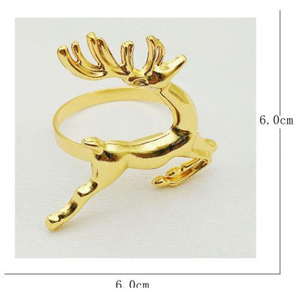 6/12pcs rose gold silver color christmas elk napkin rings banquet party l dinner metal napkin buckles serviett qylrpu
6/12pcs rose gold silver color christmas elk napkin rings banquet party l dinner metal napkin buckles serviett qylrpu